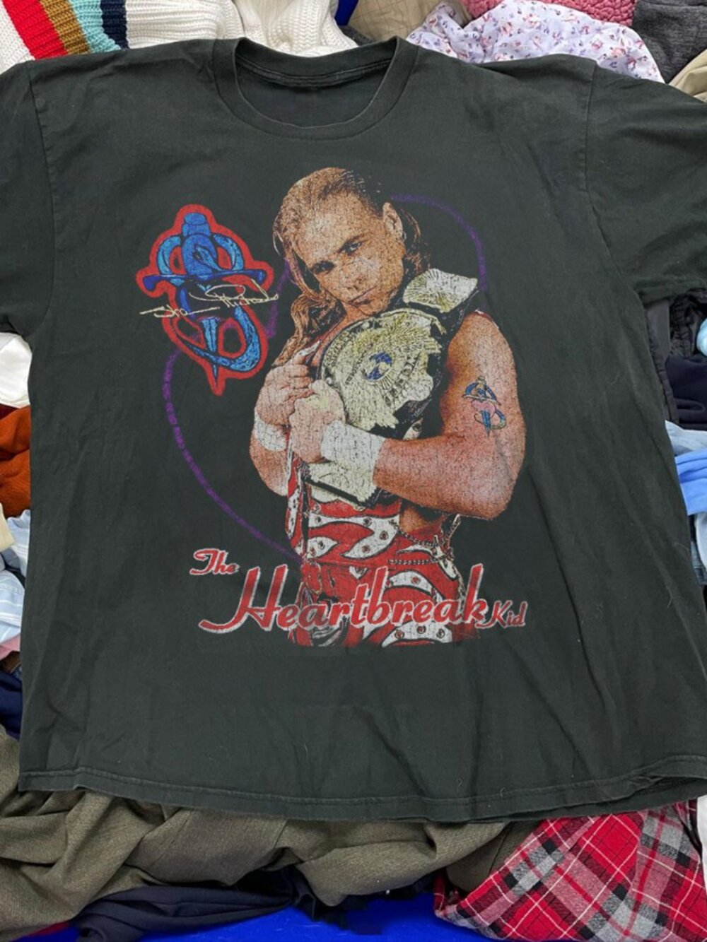 Hbk Wrestlemania XII - 1996 Black T-Shirt